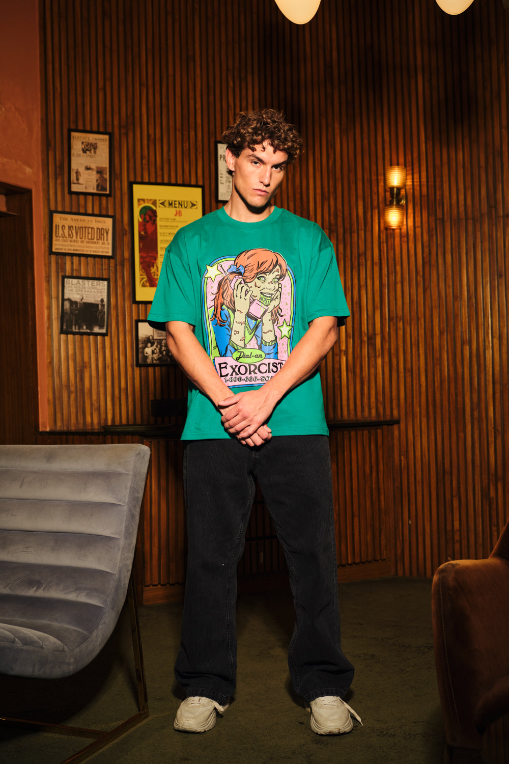 Dial On Oversized T-shirt