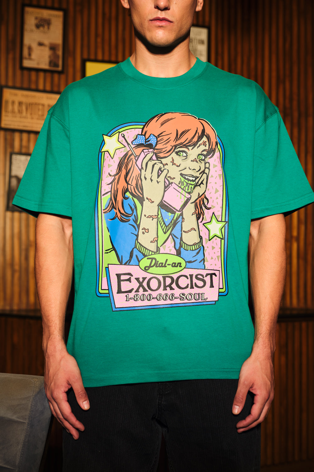 Dial On Oversized T-shirt