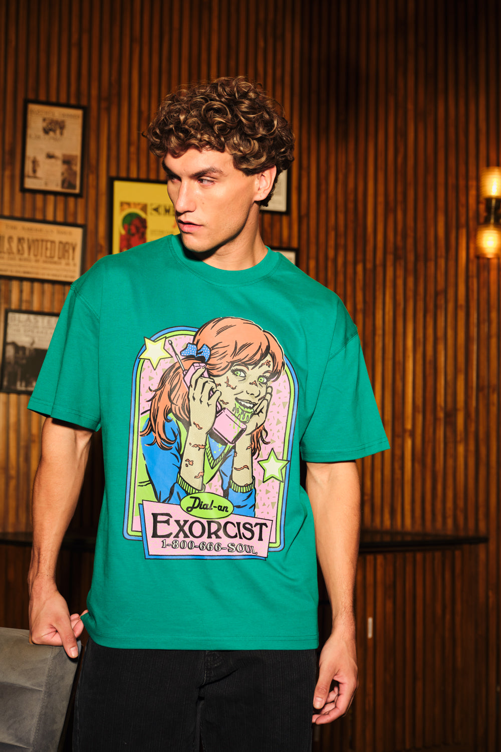 Dial On Oversized T-shirt