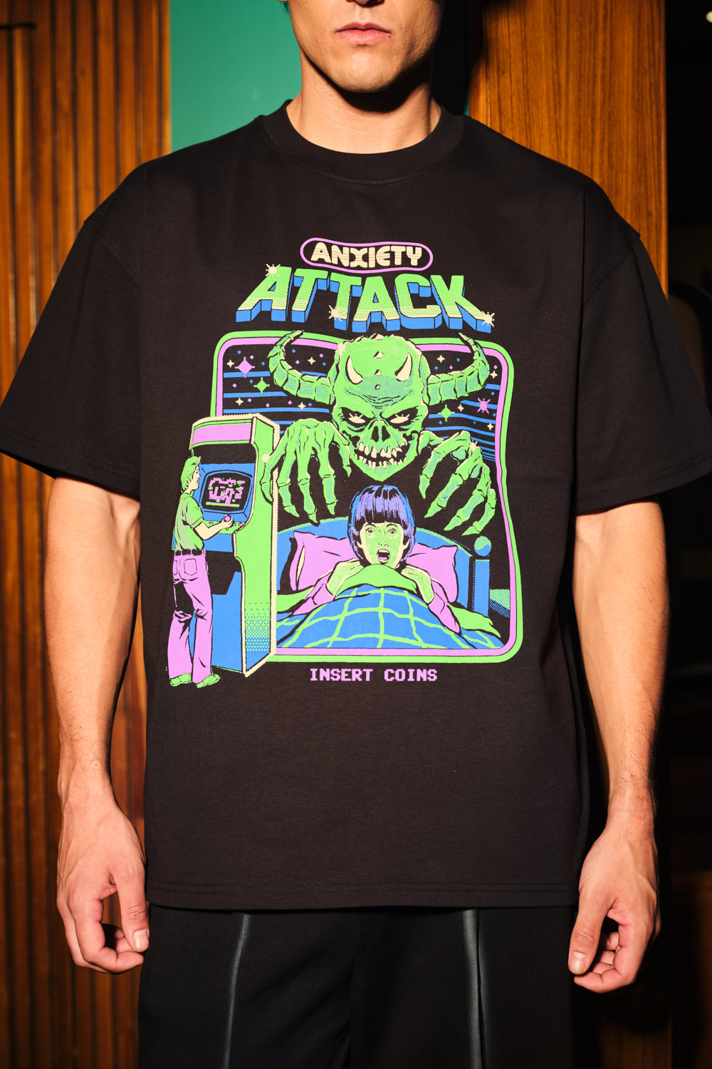 Anxiety Chase Oversized T-Shirt