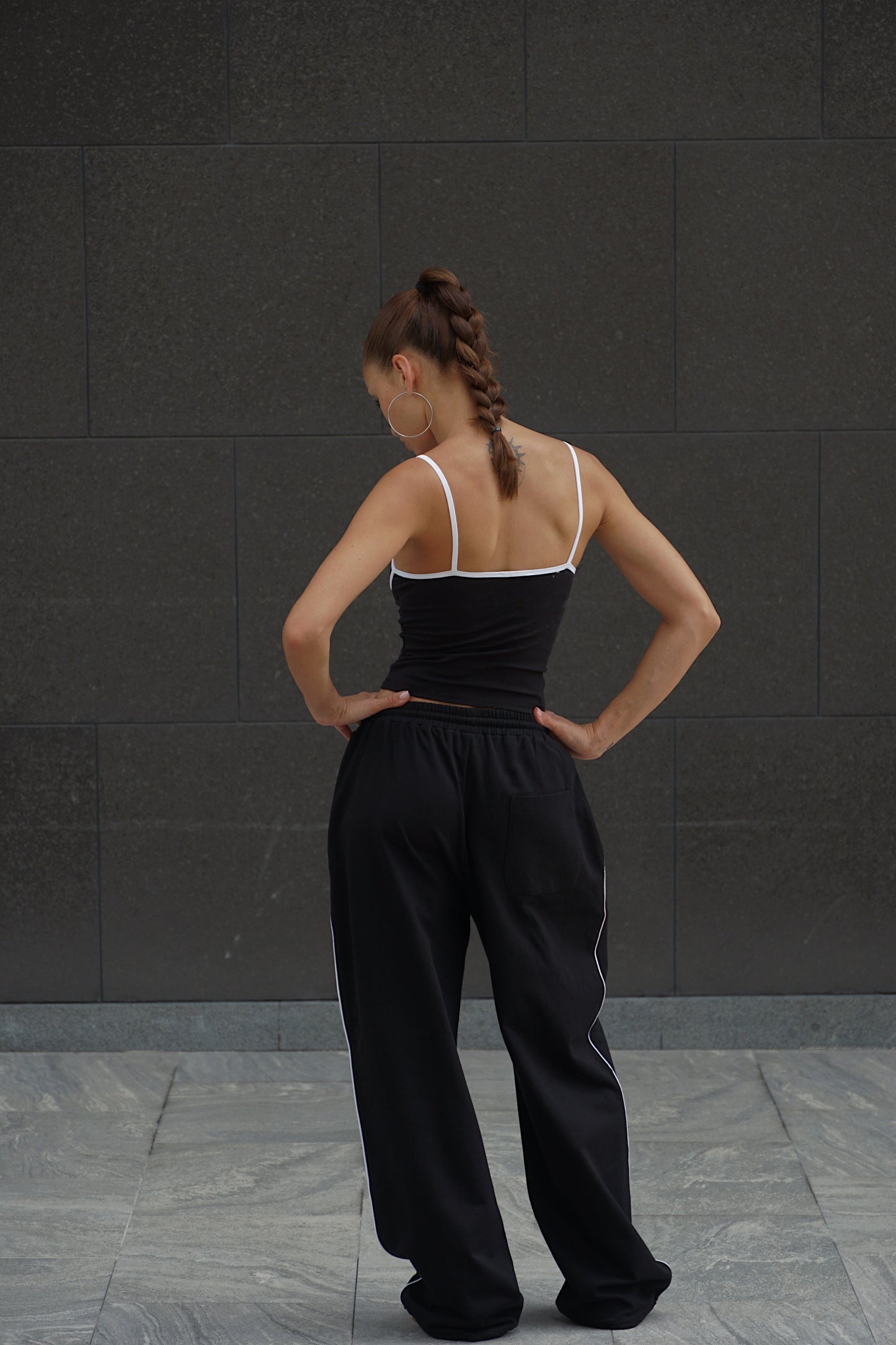 Black Essential Cami Top