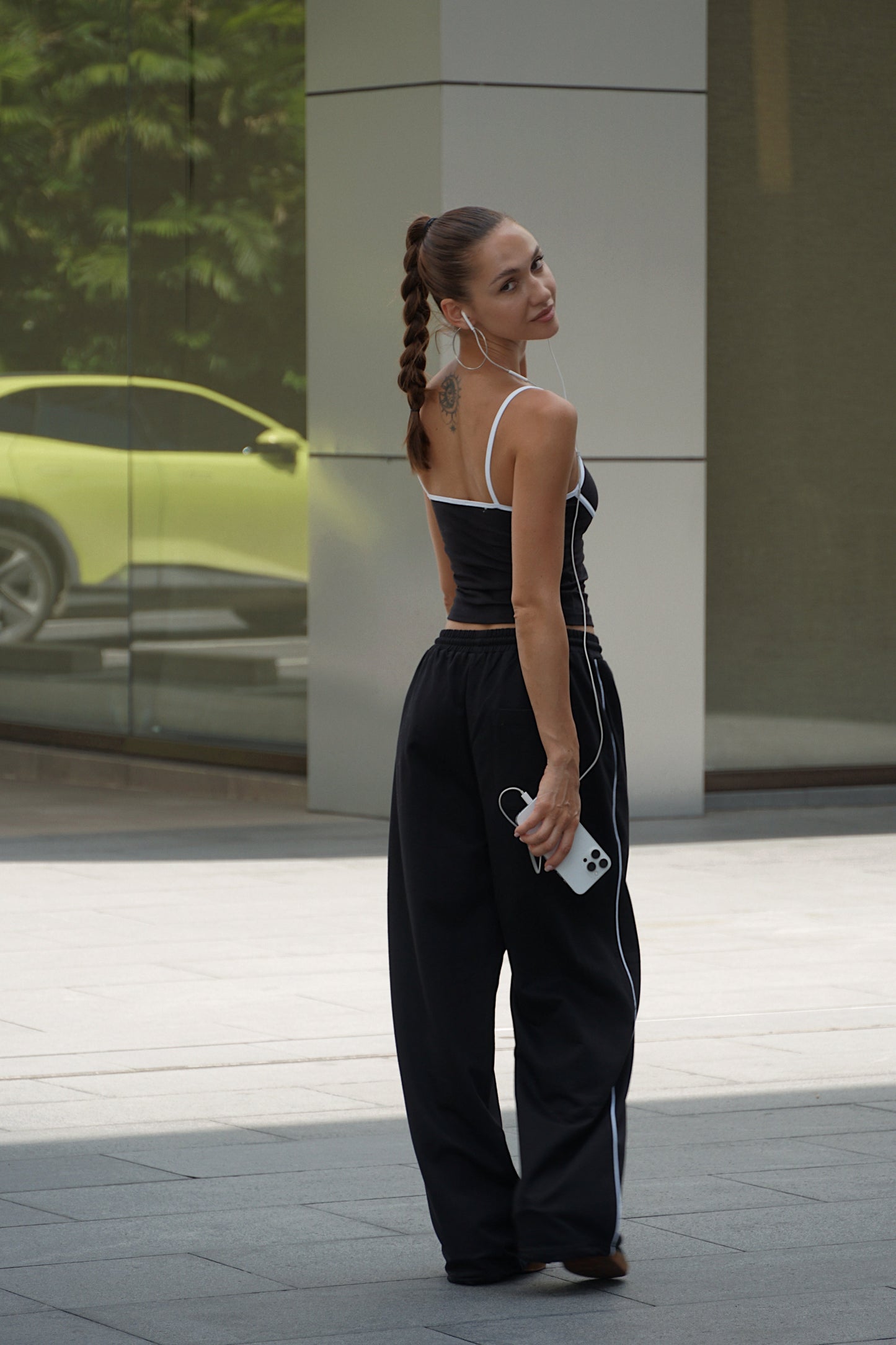 Black Essential Cami Top