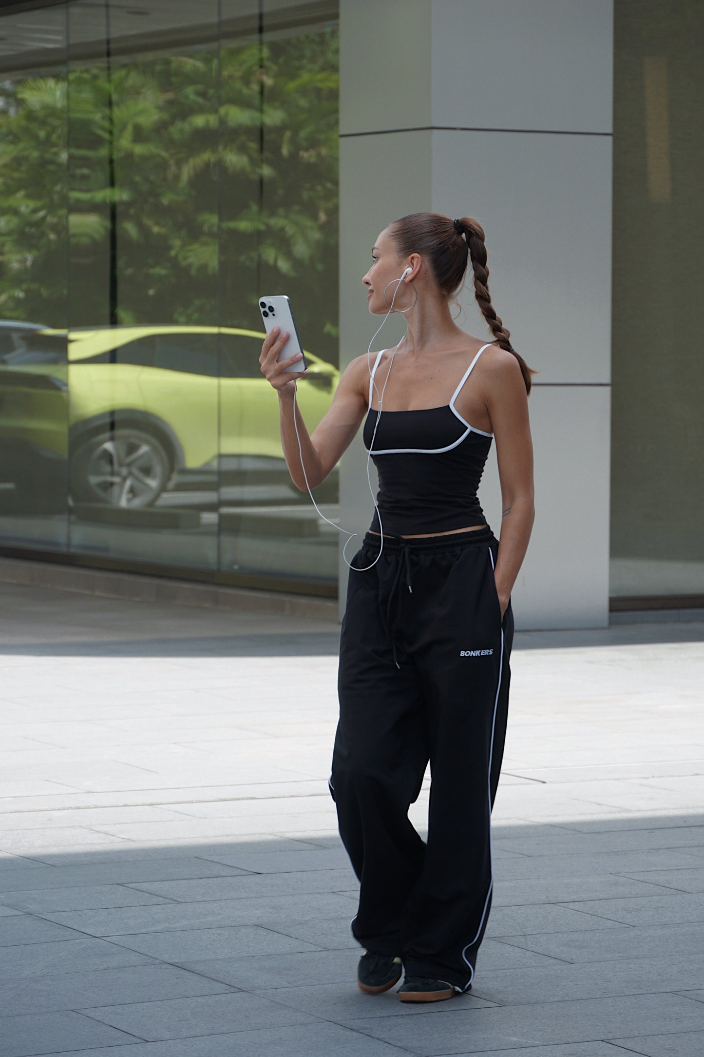 Black Essential Cami Top