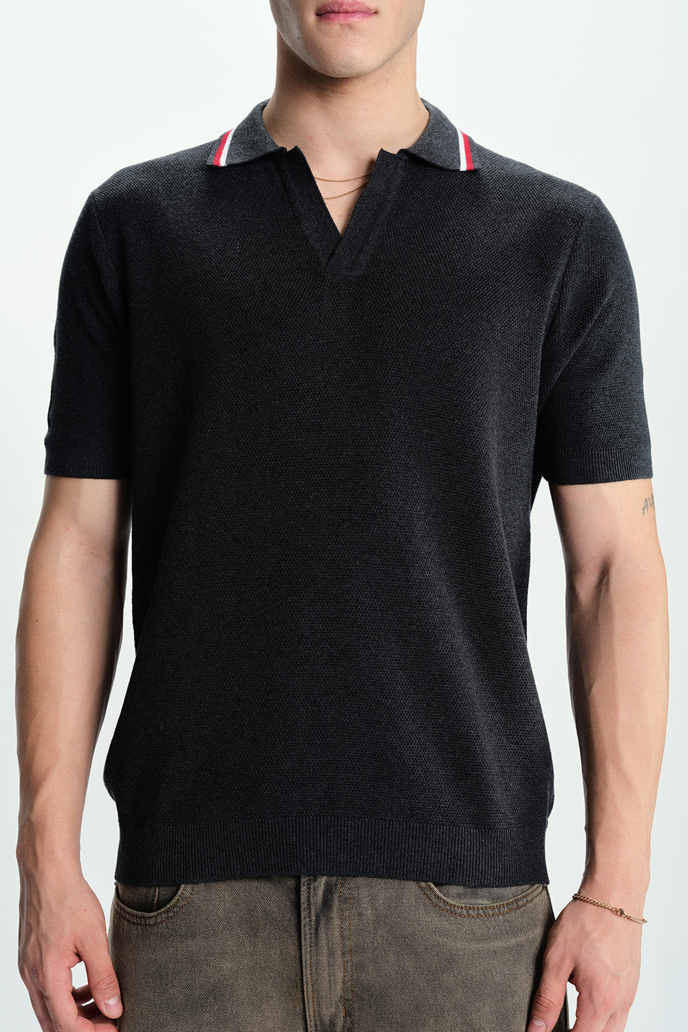 Blackout Knit Polo