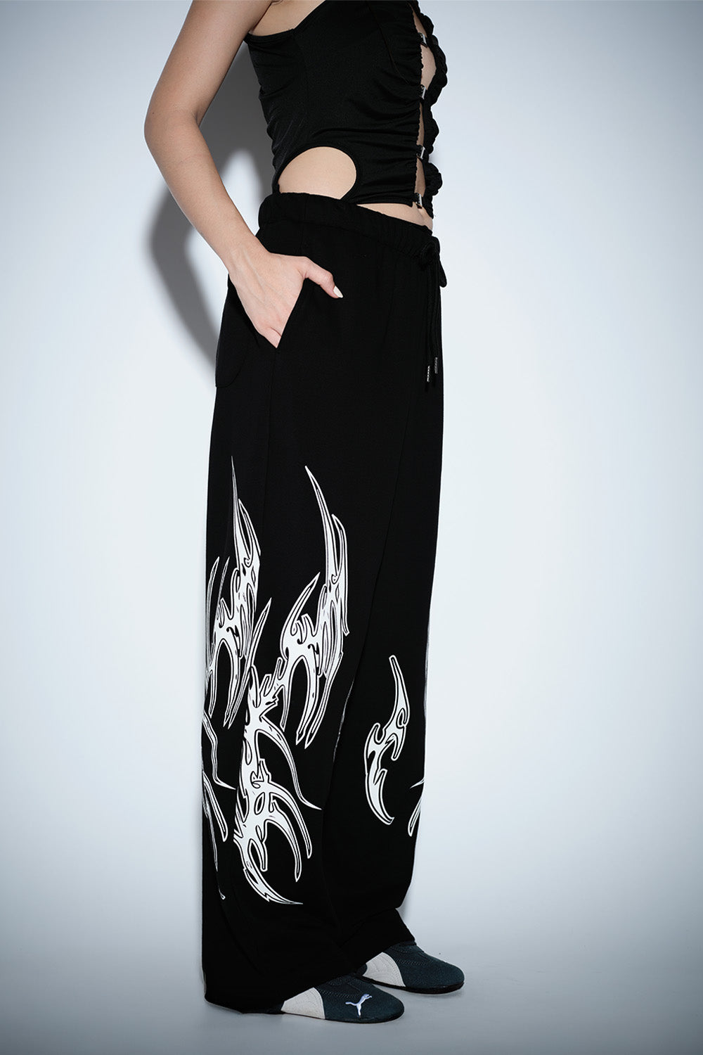 Bladebyte Wide Leg Pants