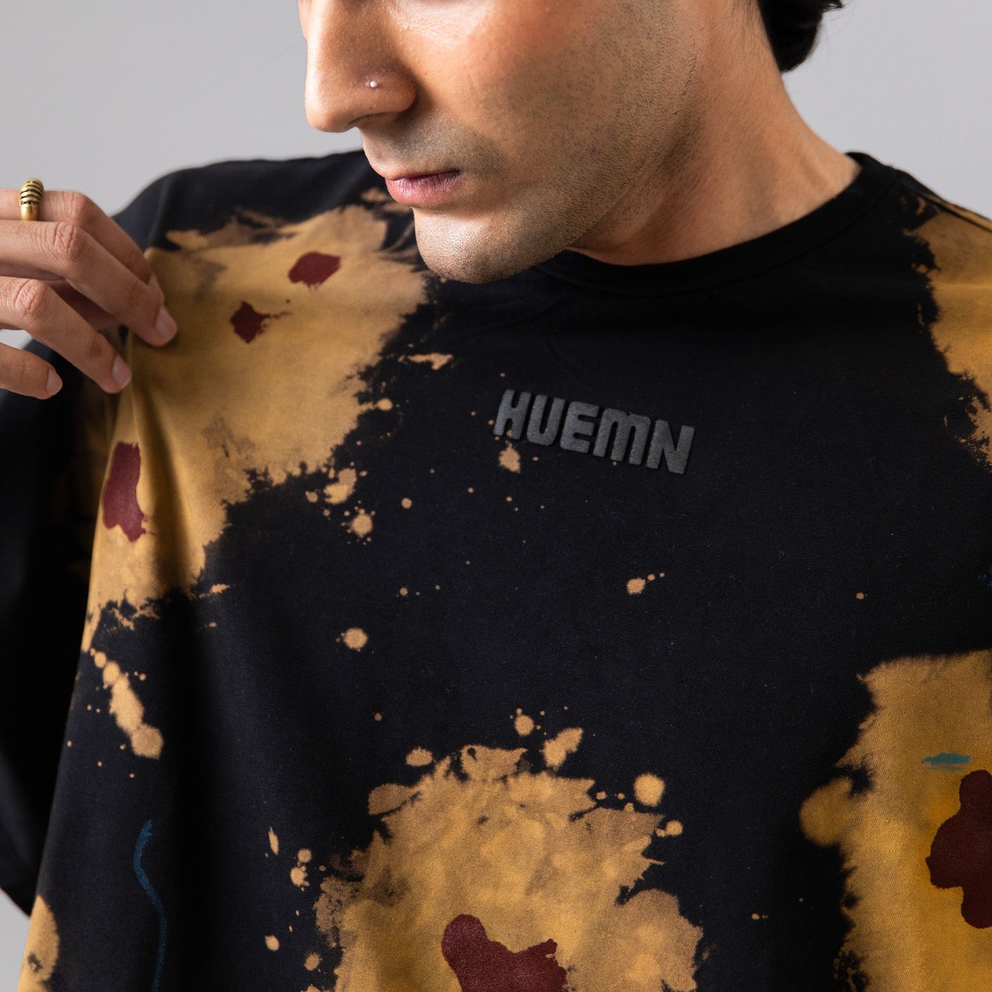 Huemn Blood Washed Starlight T-Shirt (Black) 2.0