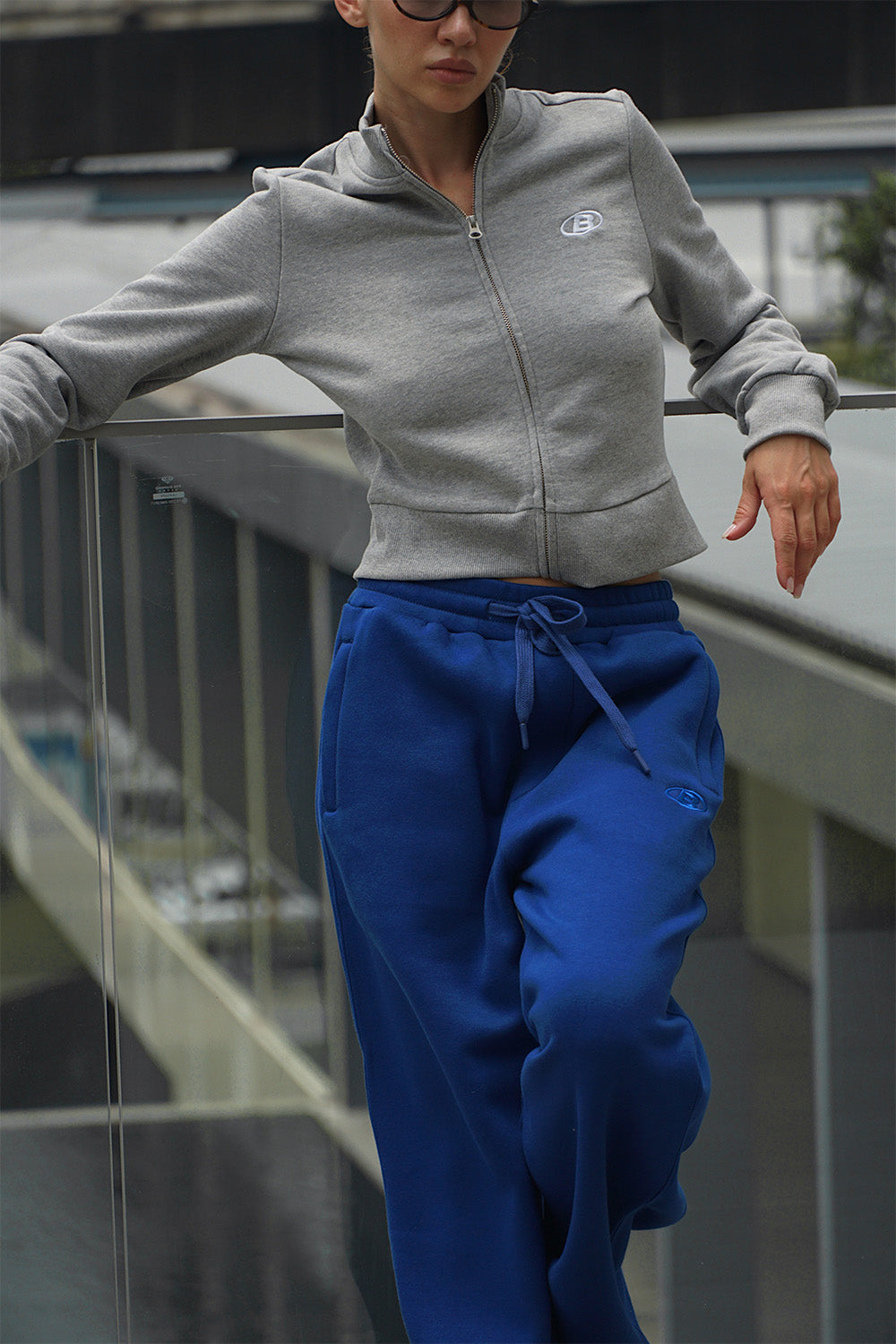 Blue On The Go Joggers