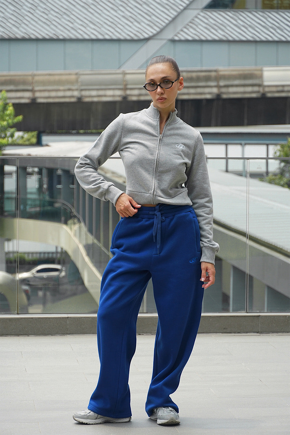 Blue On The Go Joggers