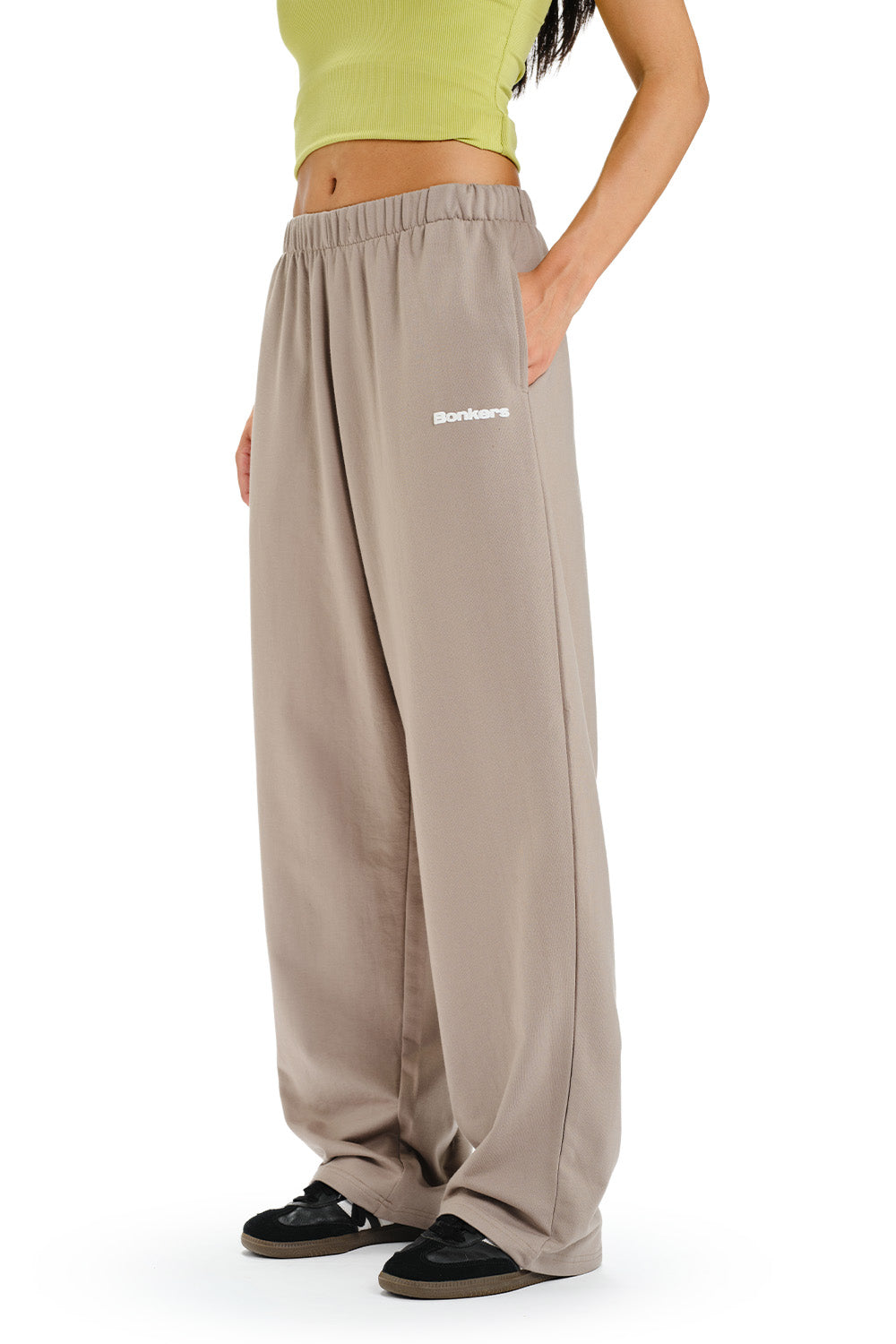 Sand Beige Loose Fit Joggers