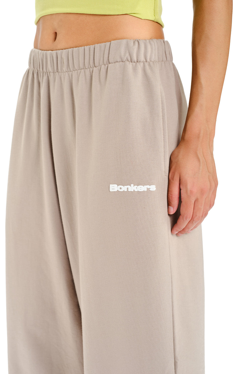 Sand Beige Loose Fit Joggers