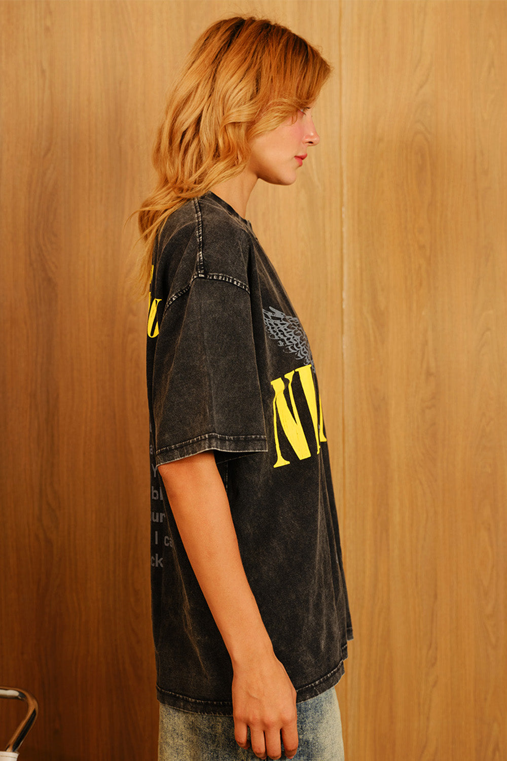 Black Nirvana Oversized T-shirt