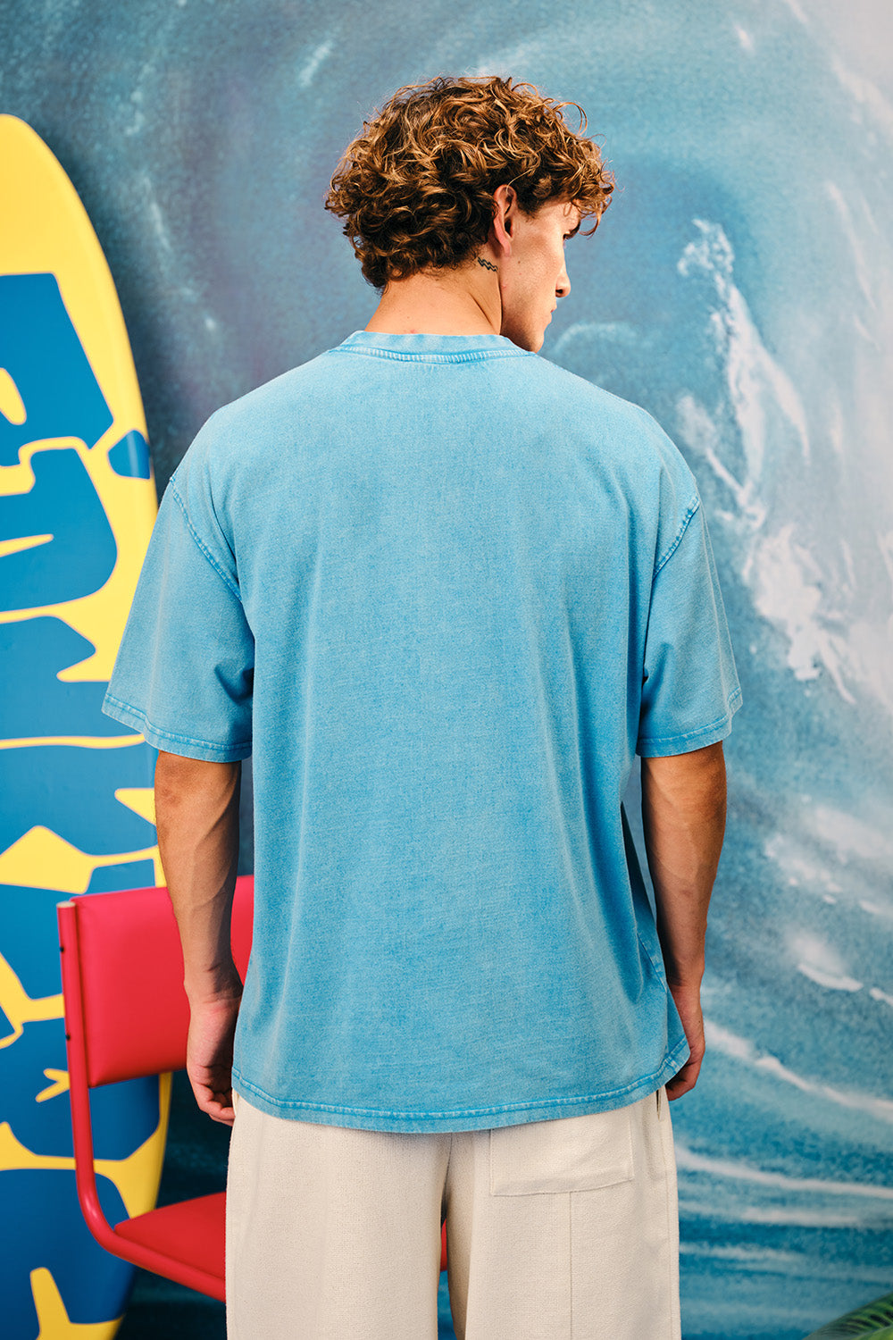 Old School Stitch Oversized T-Shirt