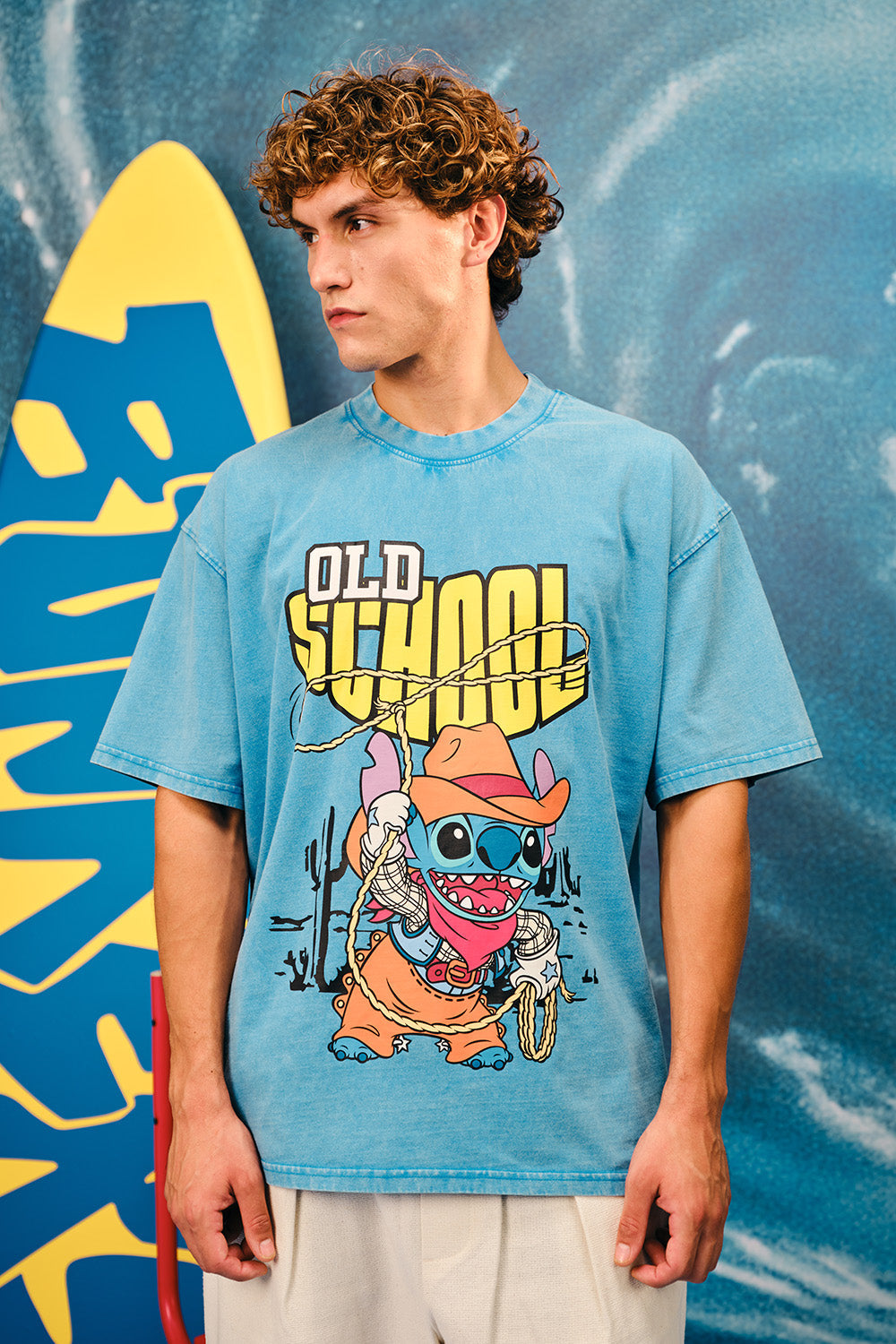 Old School Stitch Oversized T-Shirt