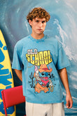 Old School Stitch Oversized T-Shirt