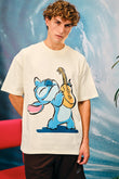 Rockstar Stitch Oversized T-shirt