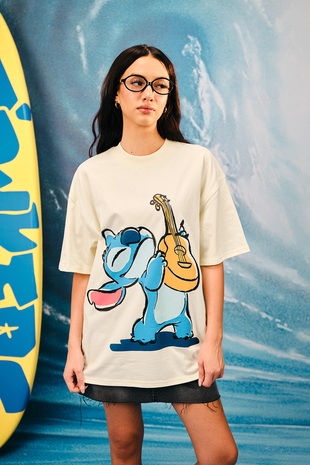 Rockstar Stitch Oversized T-shirt