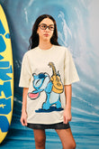 Rockstar Stitch Oversized T-shirt