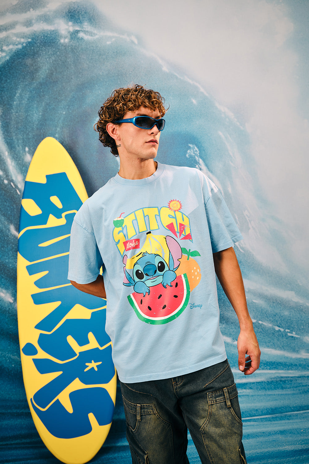 Tropicool Trouble Oversized T-shirt