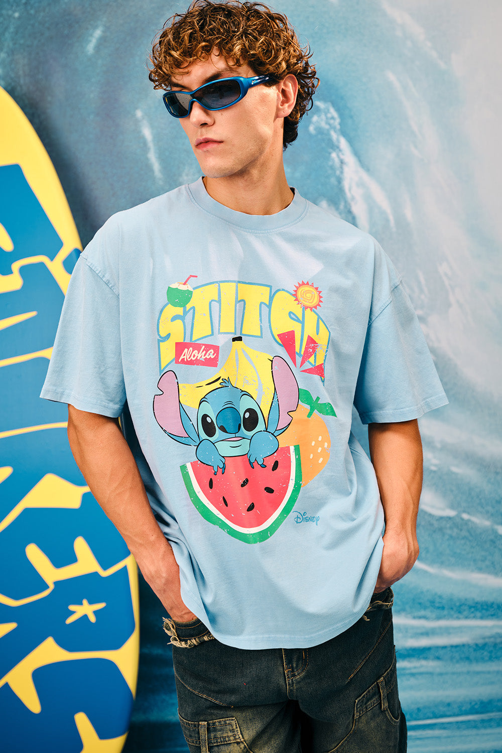 Tropicool Trouble Oversized T-shirt