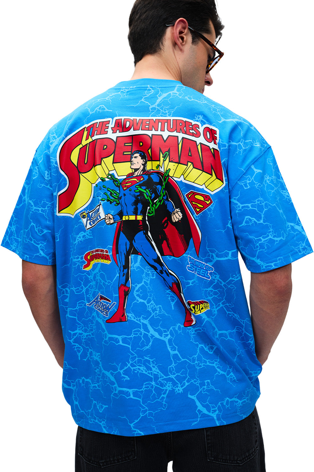 Action Out Of Comics Oversized T-shirt