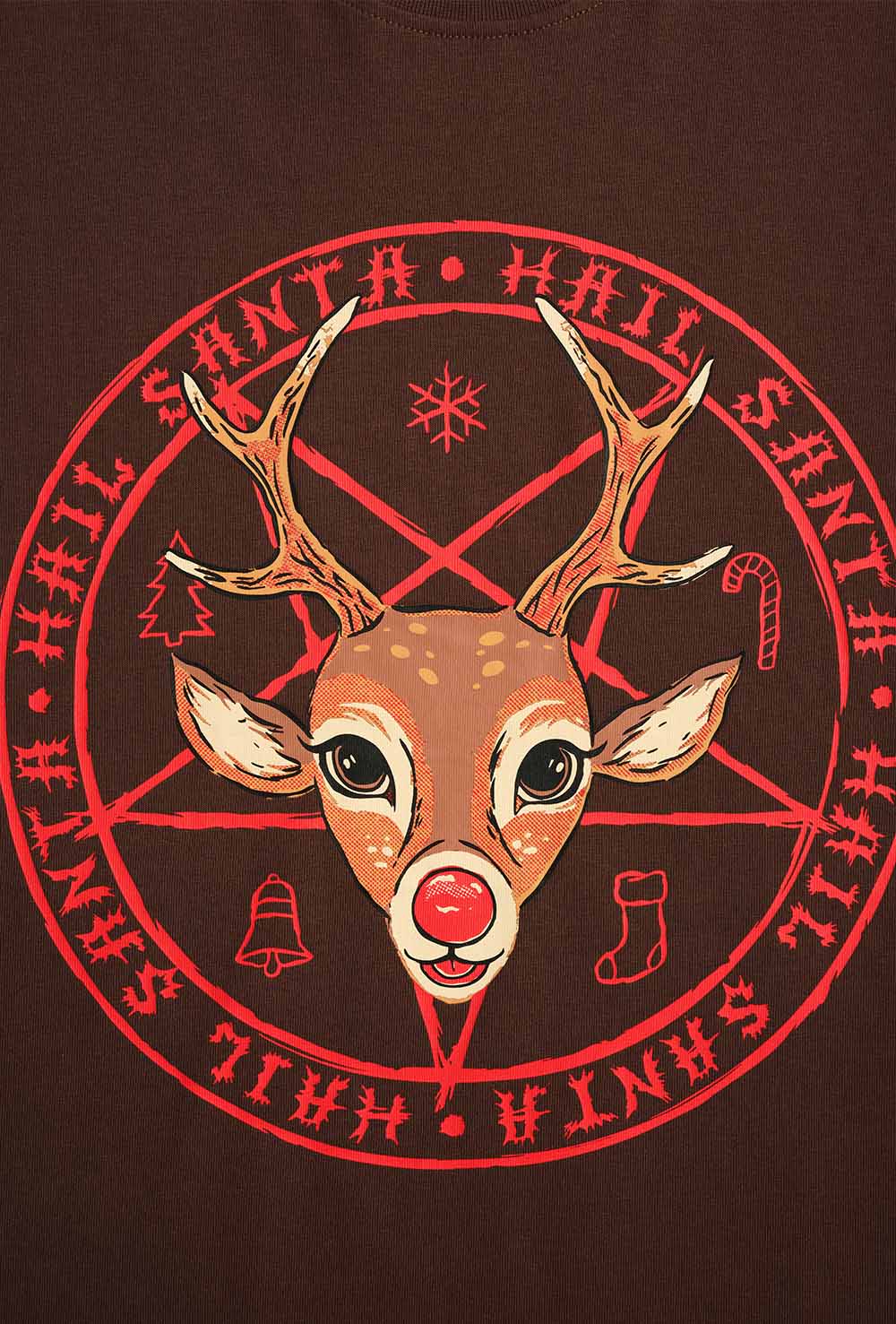 Hail Santa Oversized T-Shirt