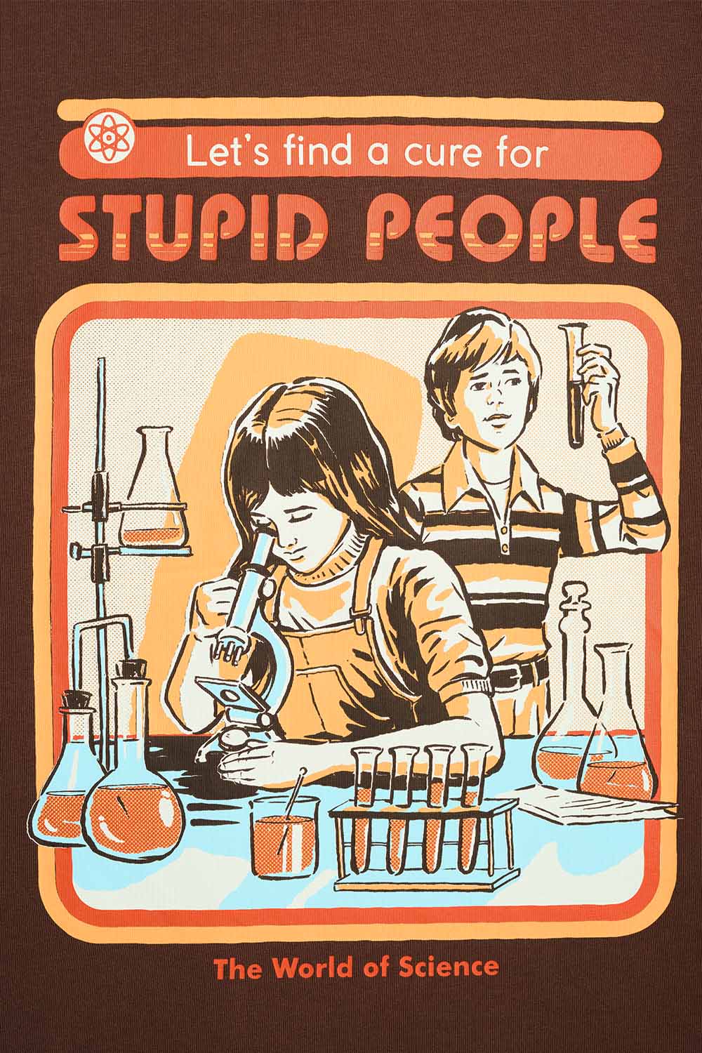 Cure for Stupidity Oversized T-shirt