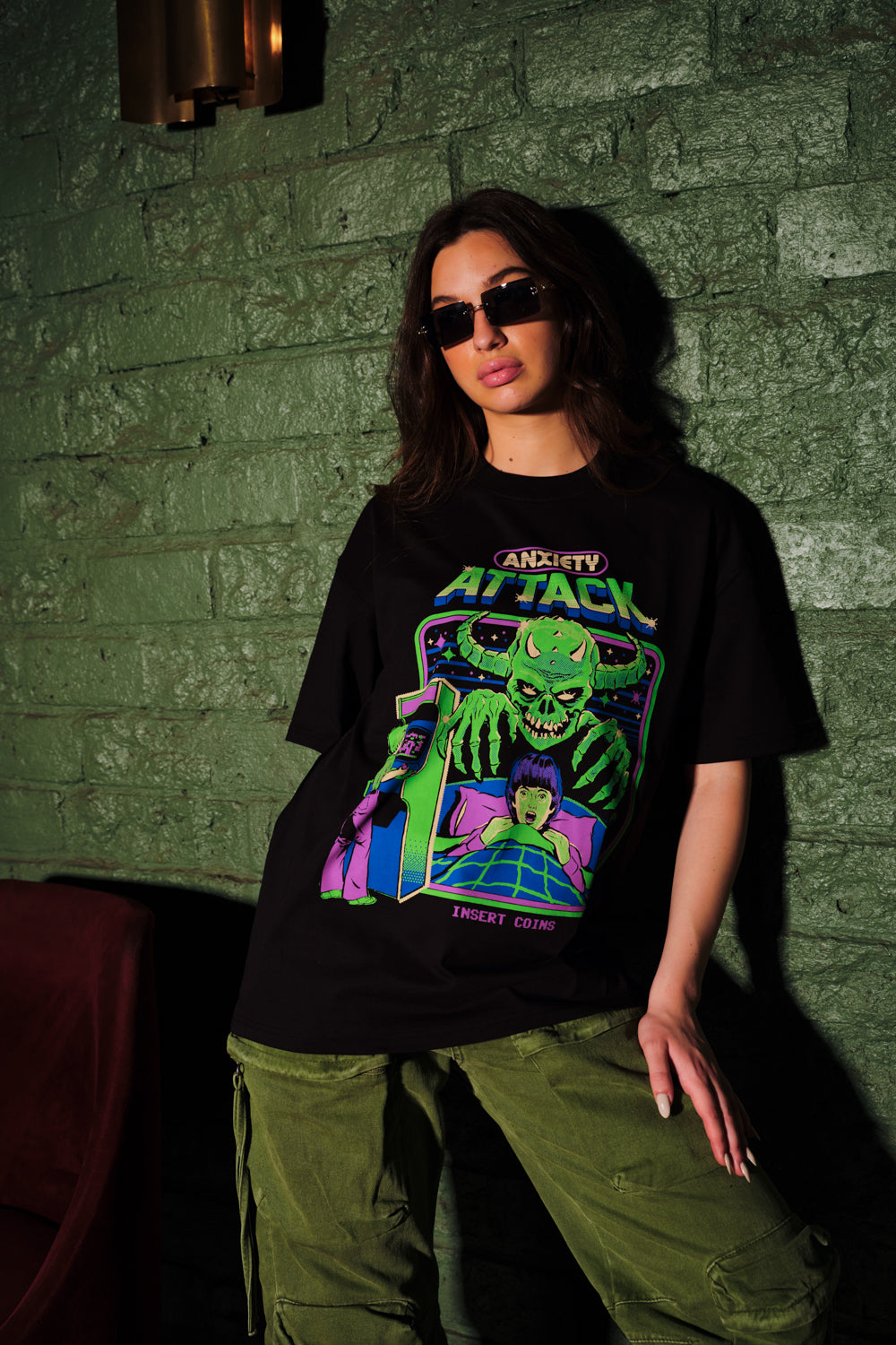 Anxiety Chase Oversized T-Shirt