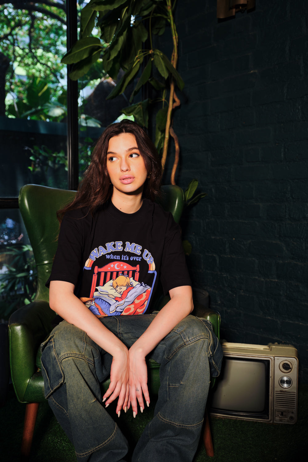 Sleep Paralysis Oversized T-Shirt