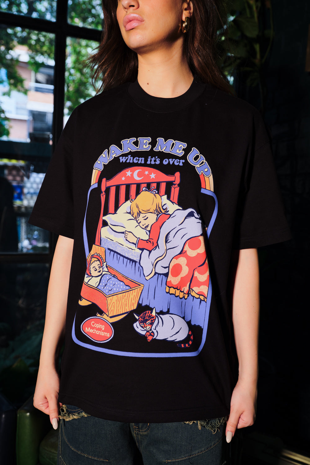 Sleep Paralysis Oversized T-Shirt