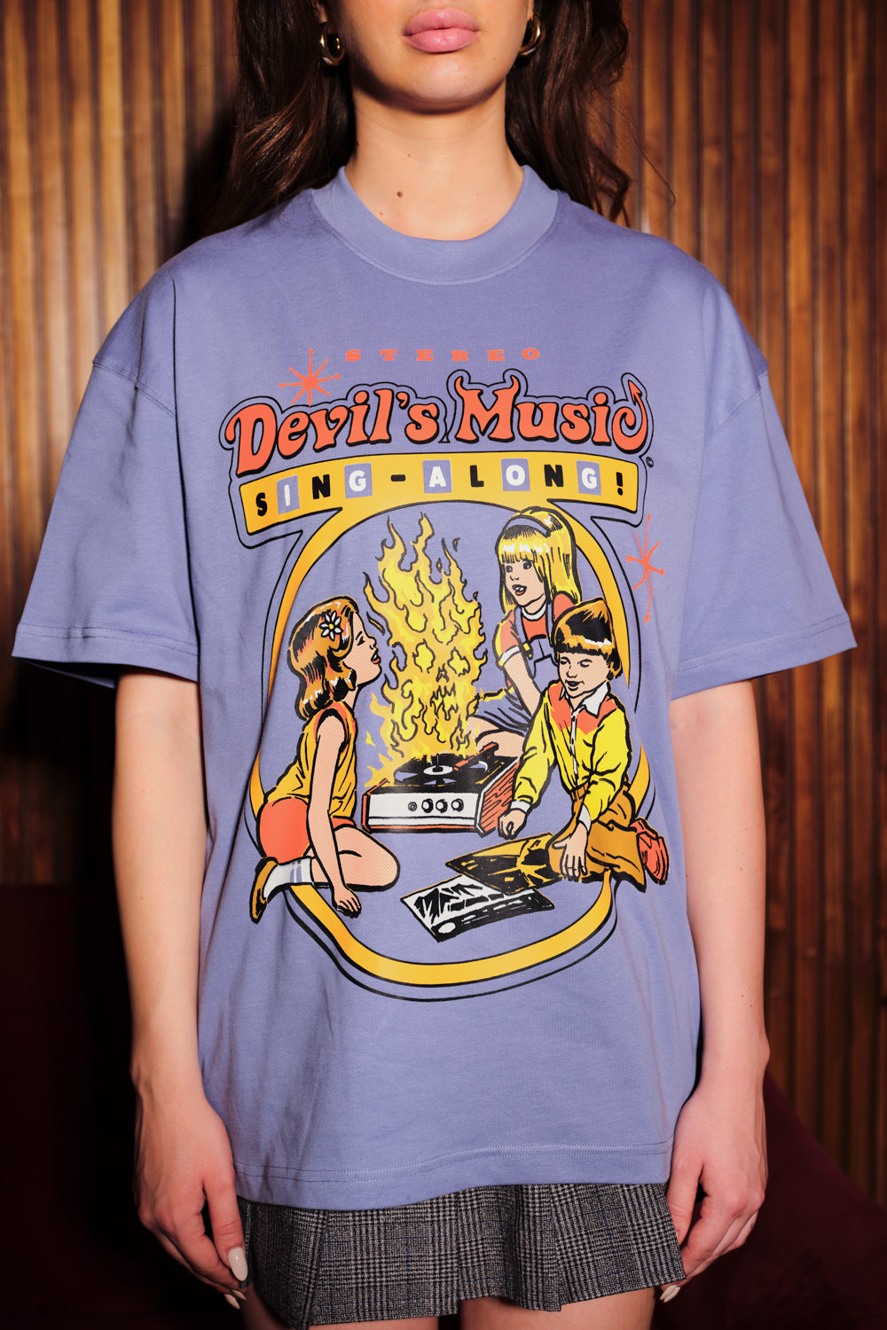Devil's Music Oversized T-shirt