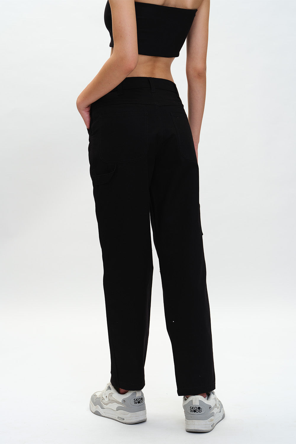 Black Carpenter Pants
