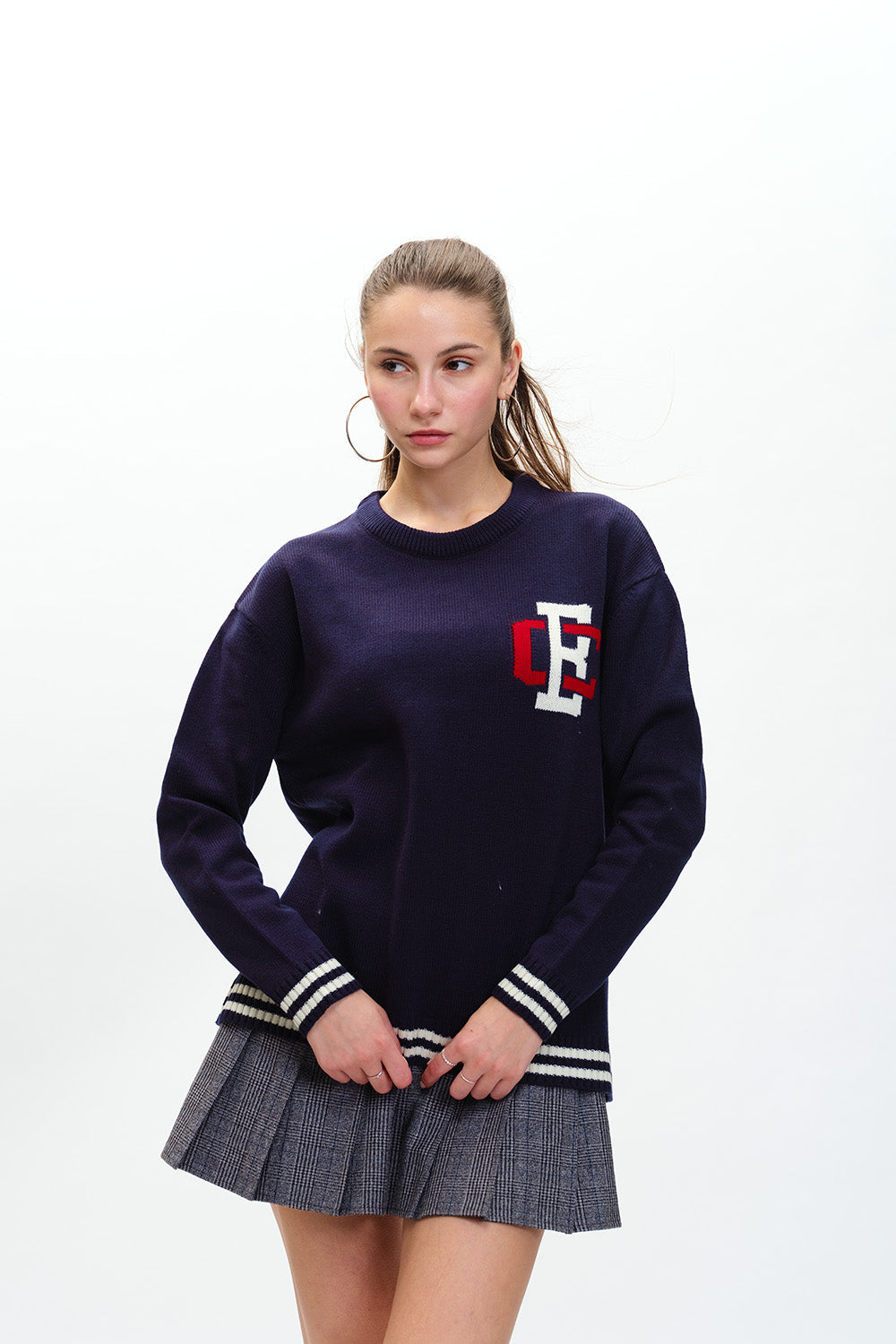 Bonkers Corner Varsity Crewneck Sweatshirt