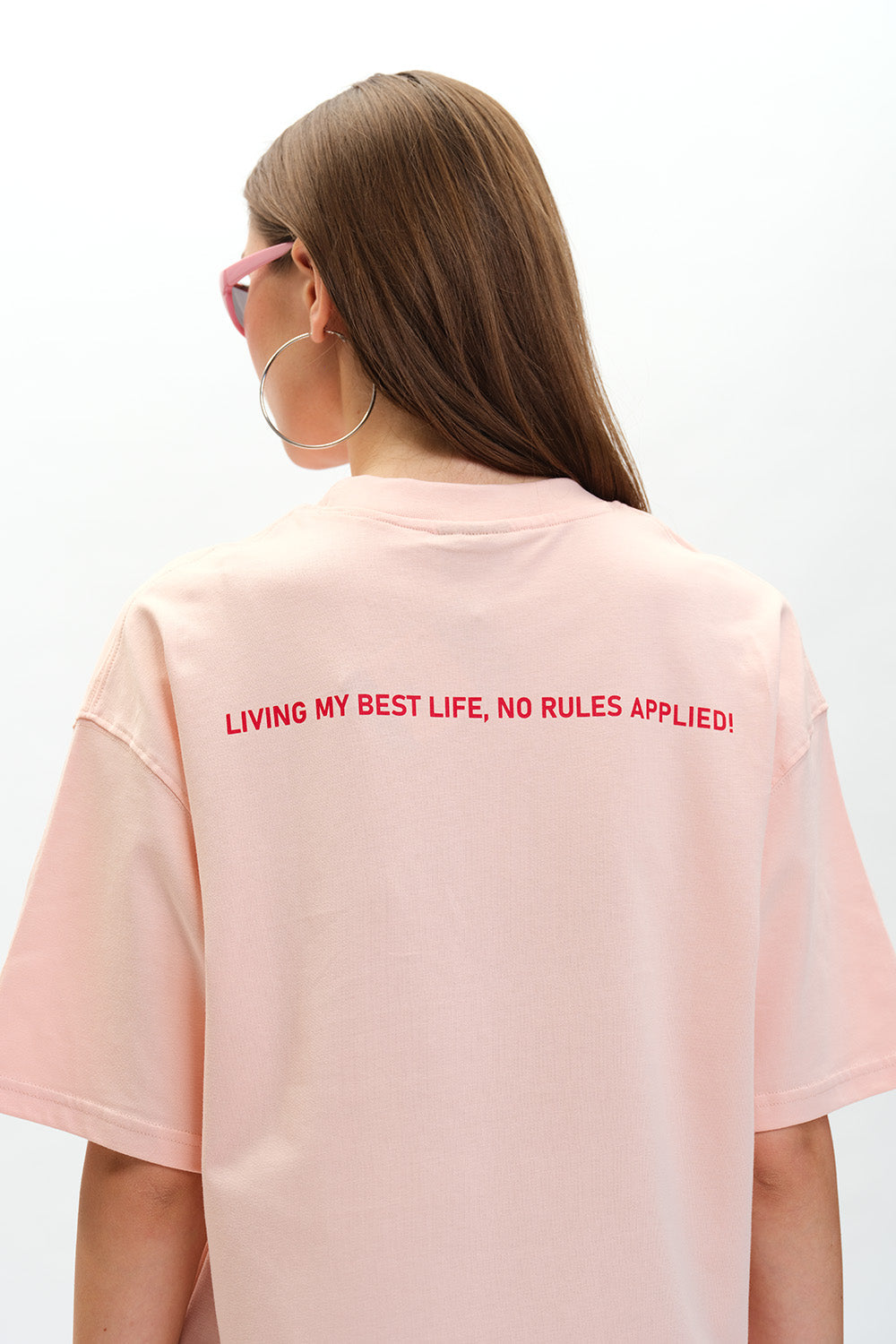 Wild-In Embroidered Premium Oversized T-shirt