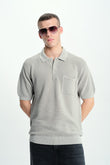 Silver Lining Knit Premium Polo