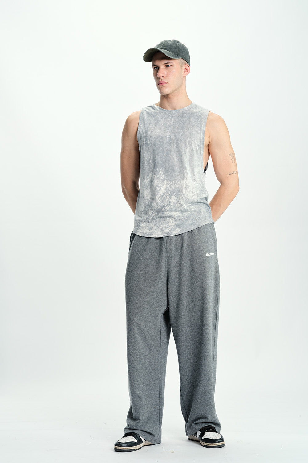 Melange Mode Loose Fit Joggers