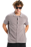 Grey Muse Casual Half Sleeve Shirt