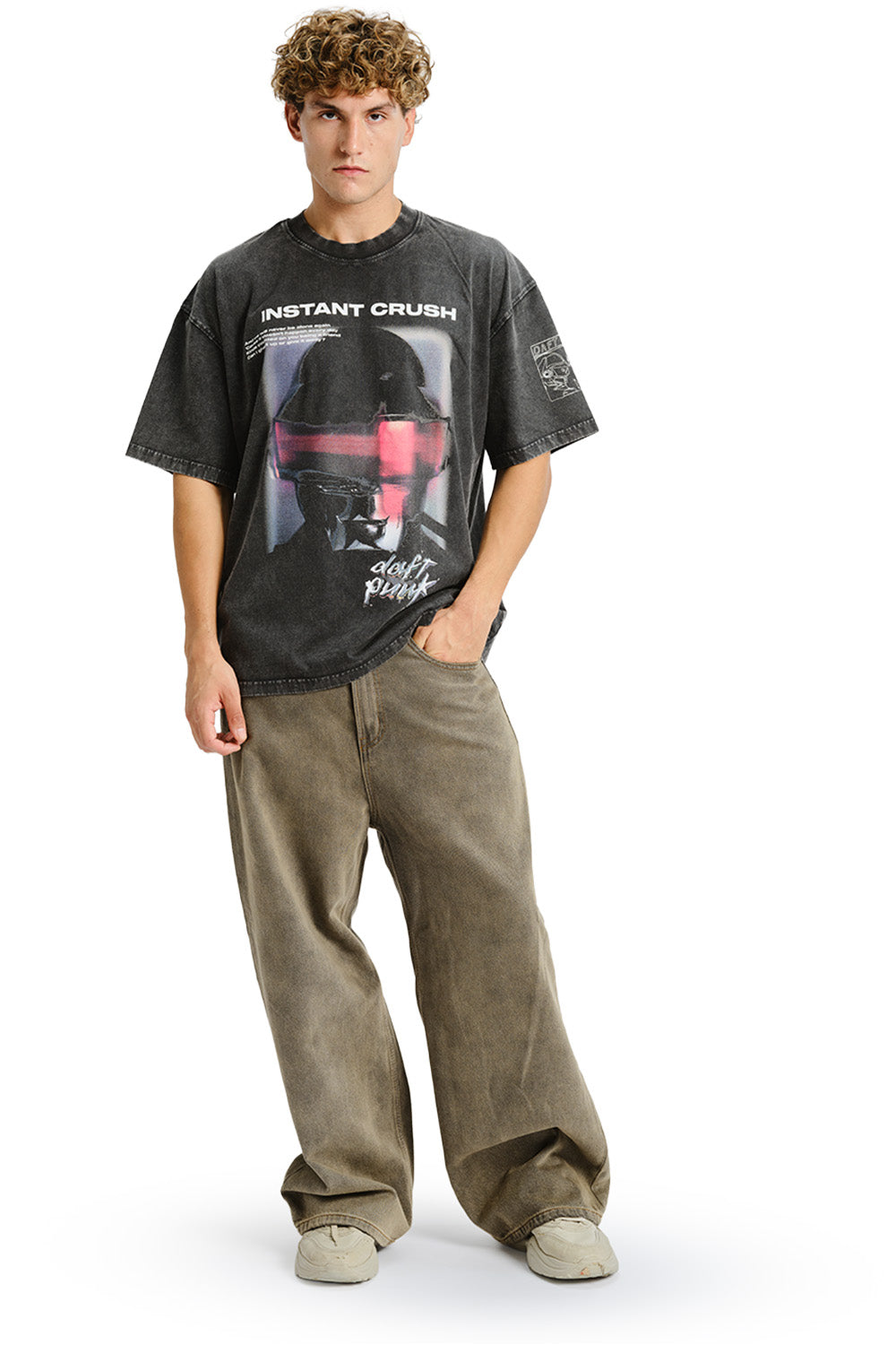 Daft Punk Instant Crush Oversized T-shirt