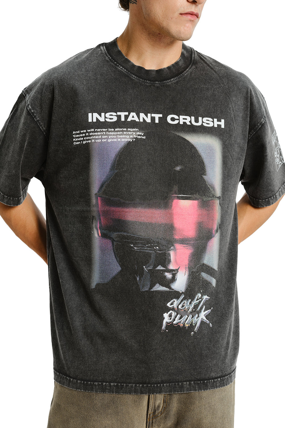 Daft Punk Instant Crush Oversized T-shirt