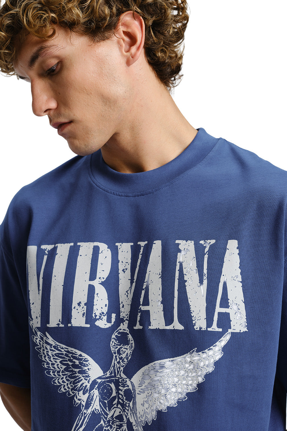 Blue Nirvana Oversized T-shirt