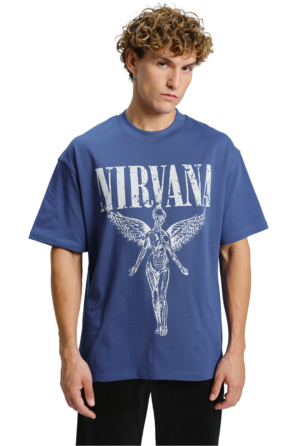 Blue Nirvana Oversized T-shirt
