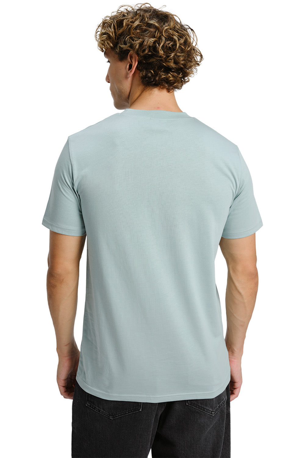 Sage Green Supima Regular Fit T-shirt