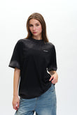 Spray Paint Effect Oversized Faded T-shirt