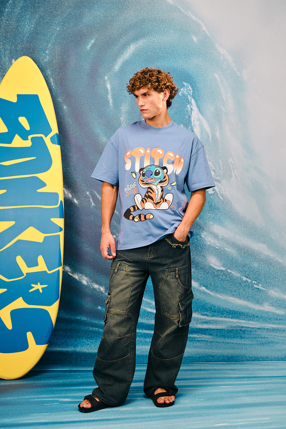 Stitch Safari Oversized T-shirt