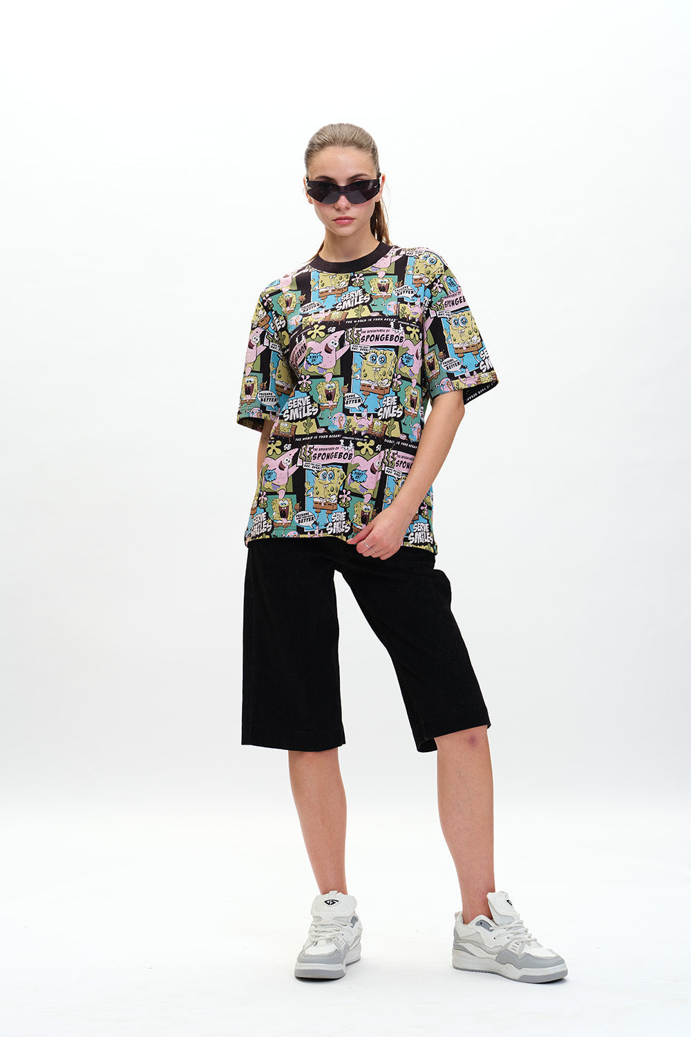 The Adventure Of SpongeBob Oversized T-shirt