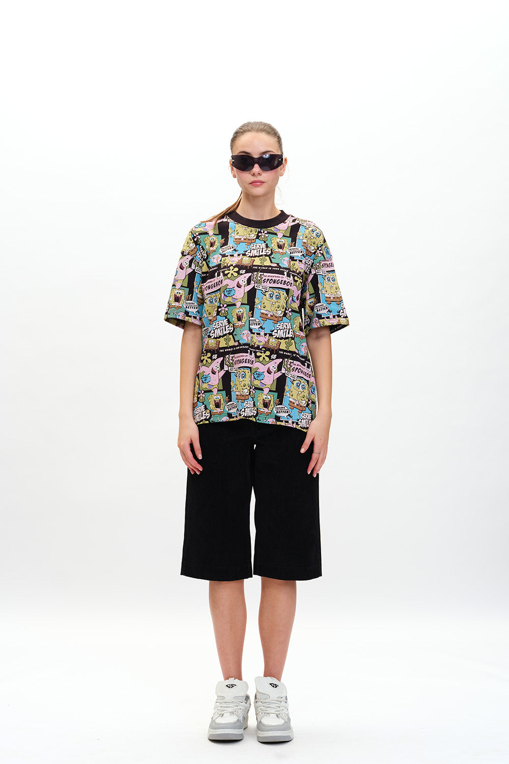The Adventure Of SpongeBob Oversized T-shirt