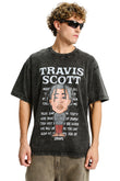 Travis Scott Faded Oversized T-shirt