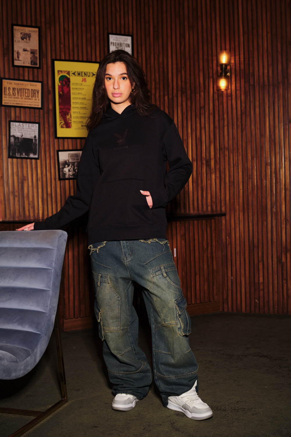 Playboy Muse Oversized Hoodie