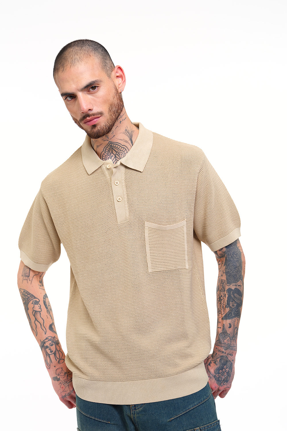Desert Storm Knit Premium Polo