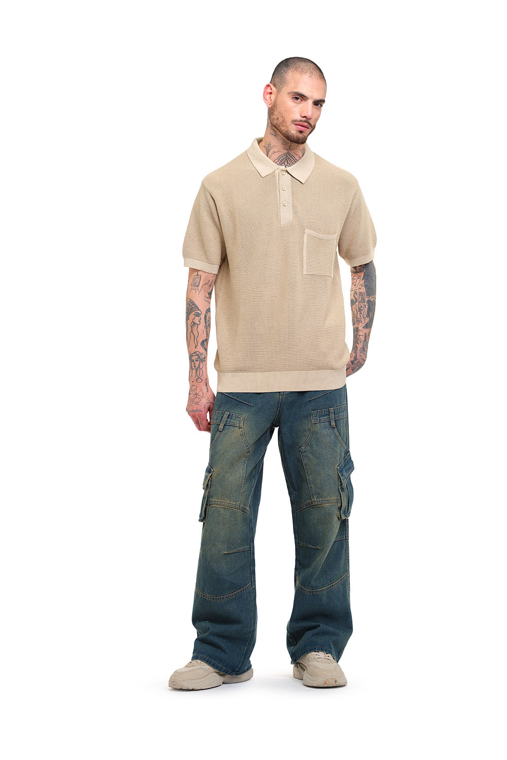 Desert Storm Knit Premium Polo