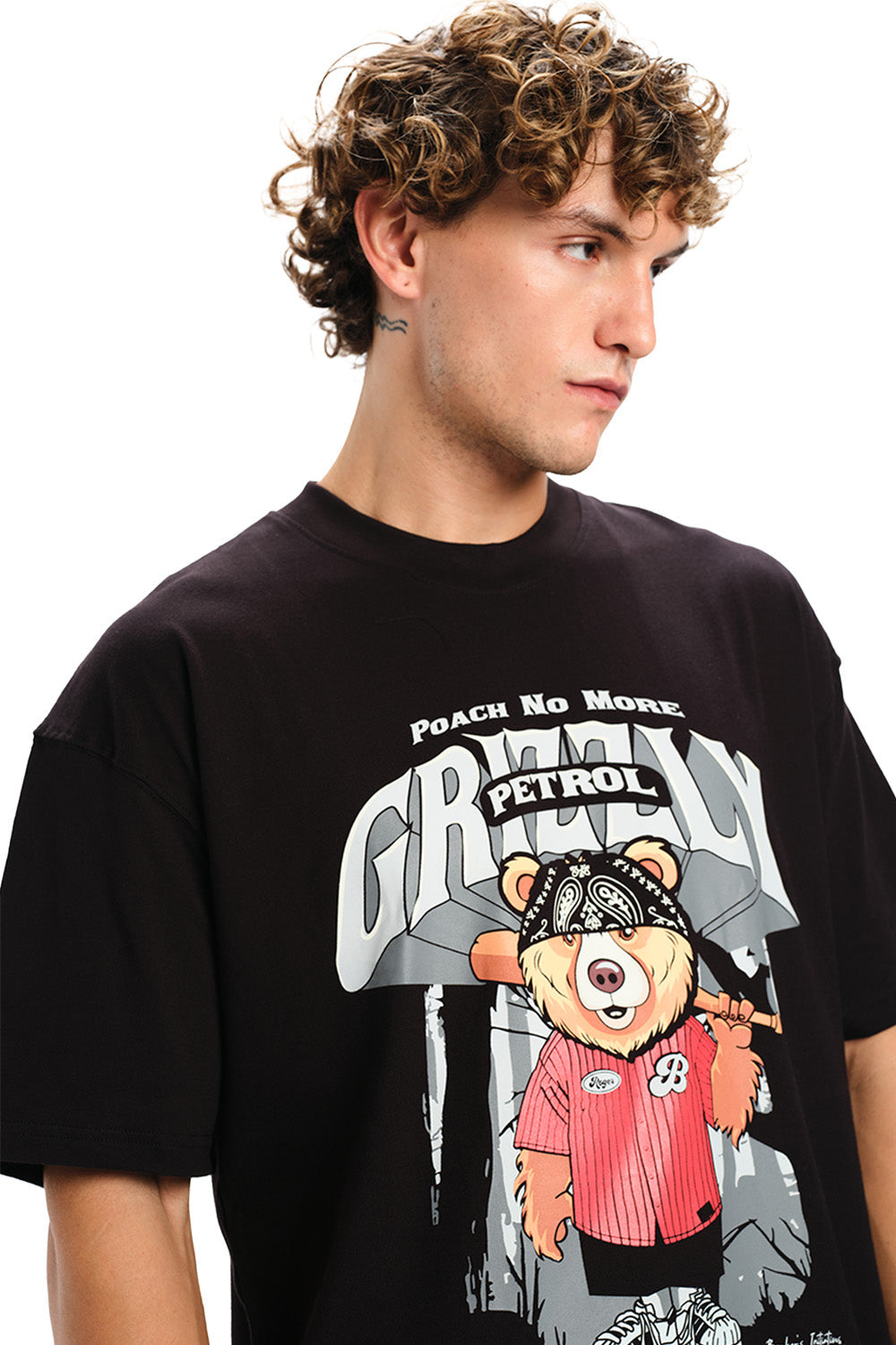 Grizzly Rebellion Oversized T-shirt